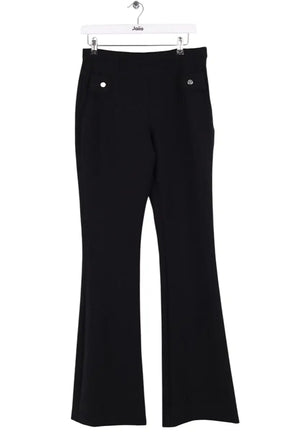 Pantalon Carven Noir en Synthétique, taille L - Seconde Main