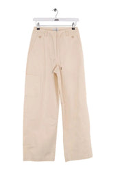 Pantalon Claudie Pierlot Beige en Coton, taille XS - Seconde Main