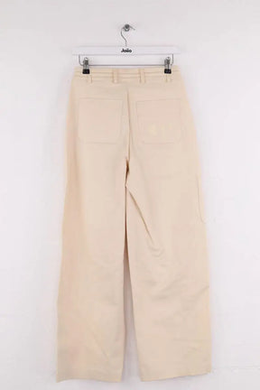 Pantalon Claudie Pierlot Beige en Coton