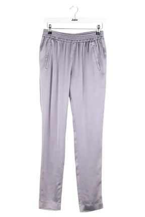 Pantalon Claudie Pierlot Gris en Synthétique, taille S - Seconde Main