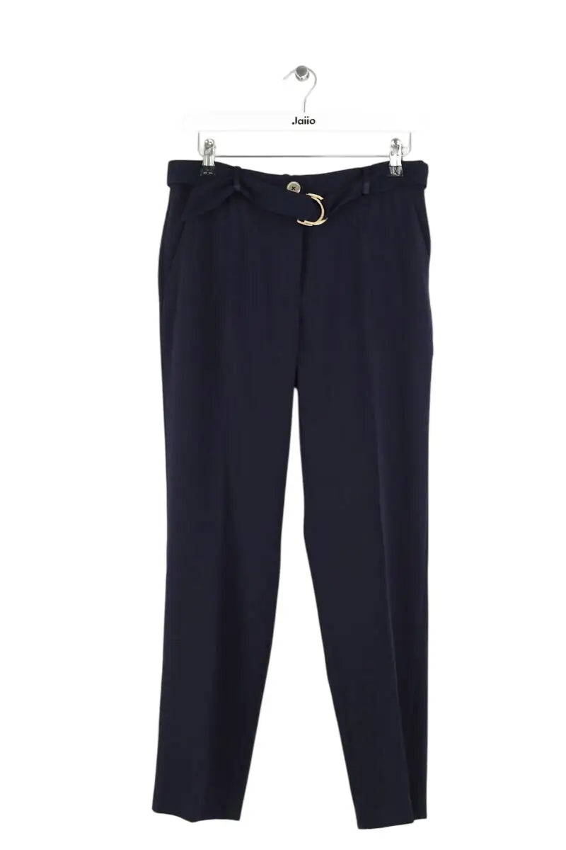 Pantalon Claudie Pierlot Marine en Polyester, taille S - Seconde Main