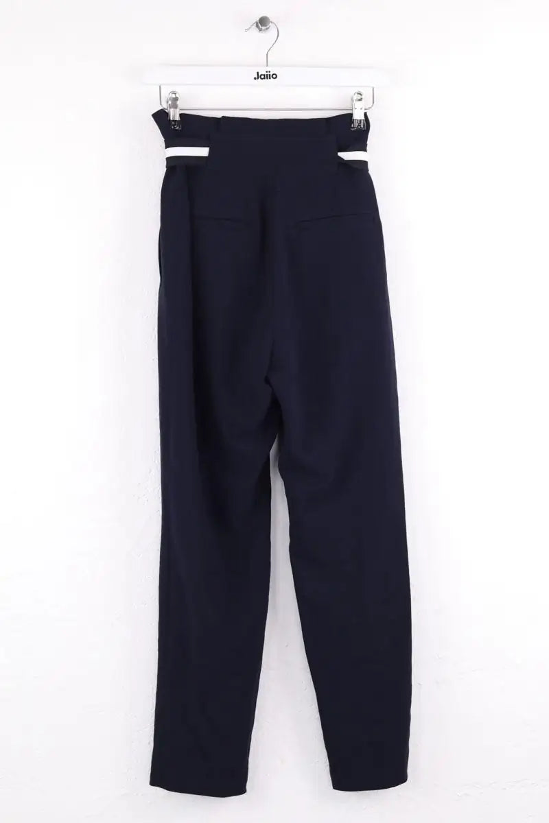 Pantalon Claudie Pierlot Marine en Synthétique
