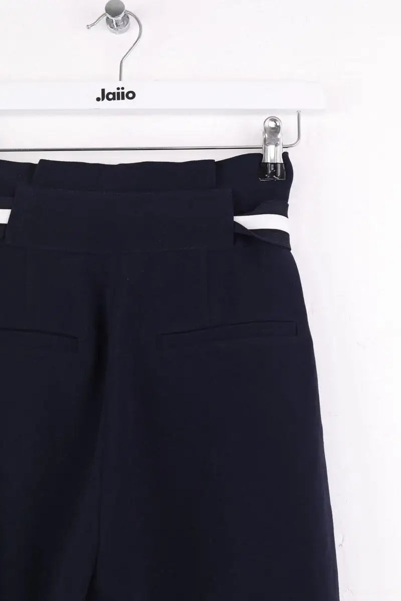Pantalon Claudie Pierlot Marine en Synthétique