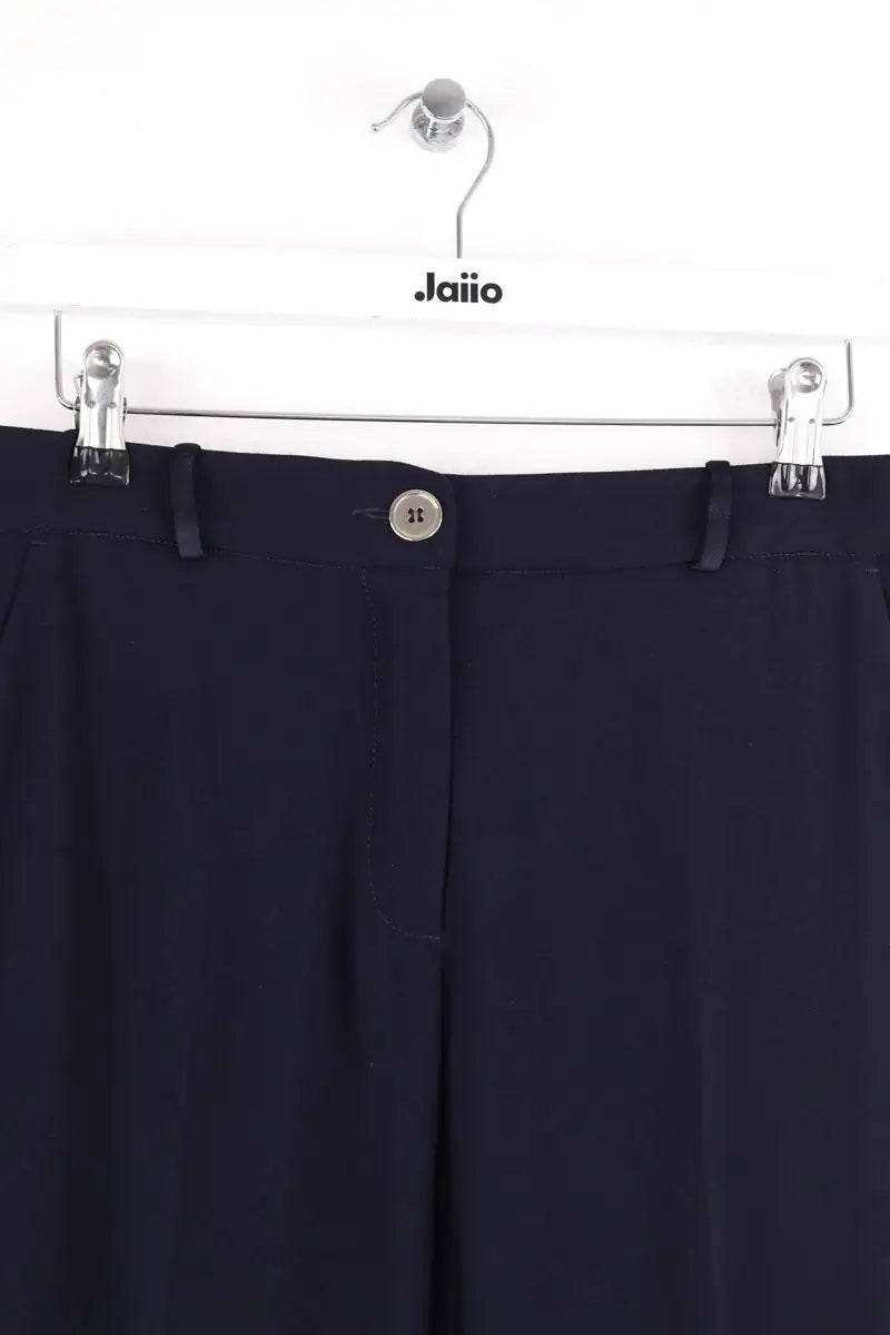 Pantalon Claudie Pierlot Marine en Synthétique