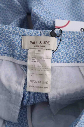 Pantalon court Paul & Joe Bleu en Coton