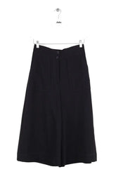 Pantalon court See By Chloé Noir en Synthétique, taille M - Seconde Main