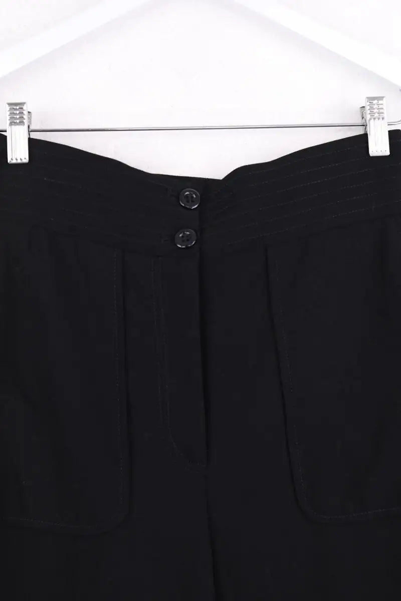 Pantalon court See By Chloé Noir en Synthétique