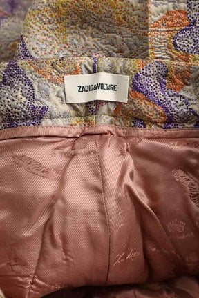 Pantalon court Zadig & Voltaire Multicolore en Coton