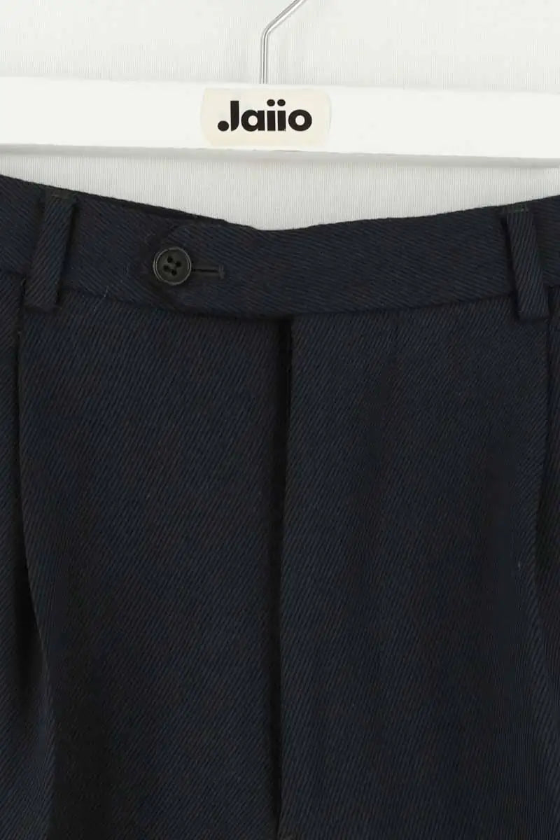 Pantalon de costume Giorgio Armani Noir en Laine