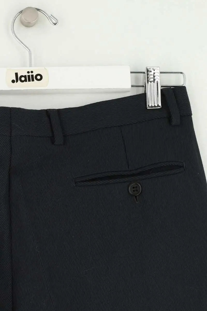 Pantalon de costume Giorgio Armani Noir en Laine