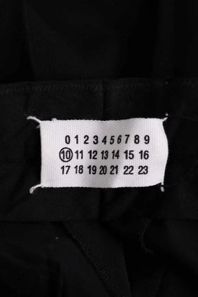 Pantalon de costume Maison Martin Margiela Noir en Laine