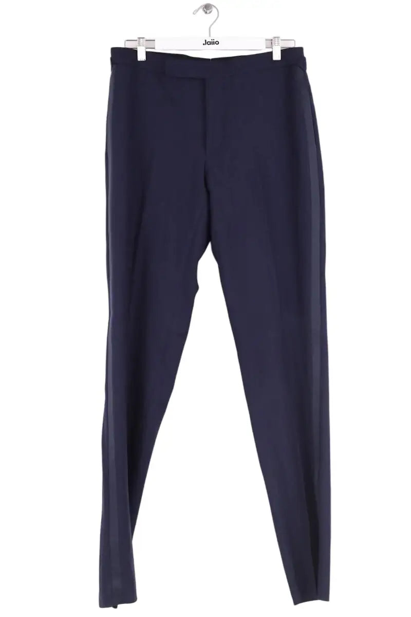 Pantalon de costume Ralph Lauren Marine en Coton, taille M - Seconde Main