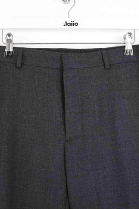 Pantalon de costume Sandro Anthracite en Laine