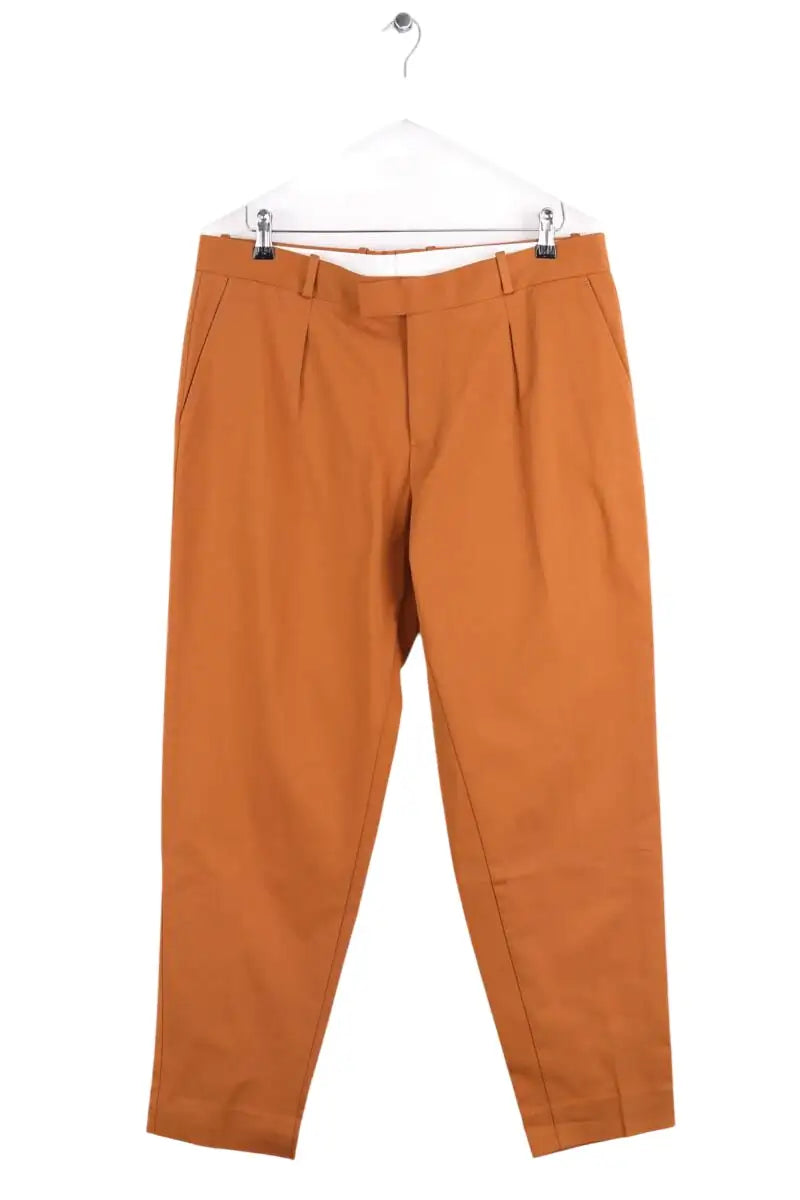 Pantalon de costume Sandro Camel en Coton, taille L - Seconde Main