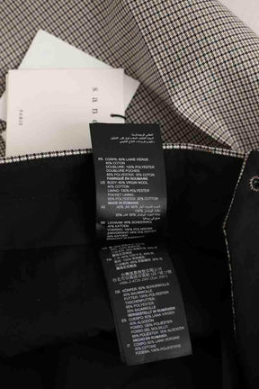 Pantalon de costume Sandro Camel en Laine