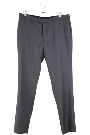 Pantalon de costume Sandro Gris en Laine, taille L - Seconde Main