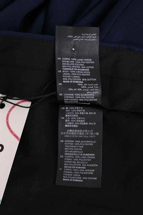Pantalon de costume Sandro Marine en Laine