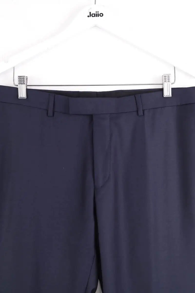 Pantalon de costume Sandro Marine en Laine