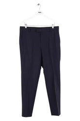 Pantalon de costume Sandro Marine en Synthétique, taille M - Seconde Main