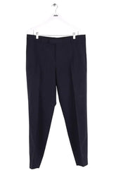 Pantalon de costume Sandro Noir en Synthétique, taille L - Seconde Main