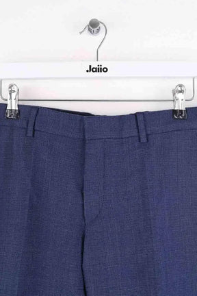 Pantalon de costume Tommy Hilfiger Marine en Laine