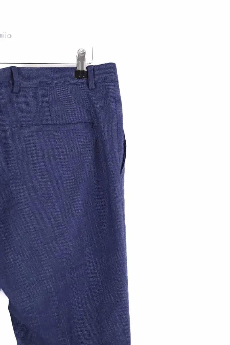 Pantalon de costume Tommy Hilfiger Marine en Laine