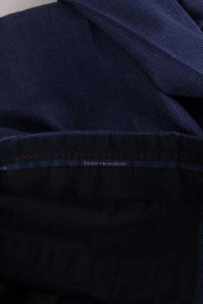 Pantalon de costume Tommy Hilfiger Marine en Laine