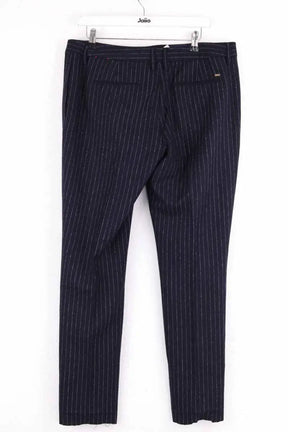 Pantalon de costume Tommy Hilfiger Marine en Laine