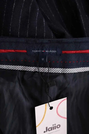 Pantalon de costume Tommy Hilfiger Marine en Laine