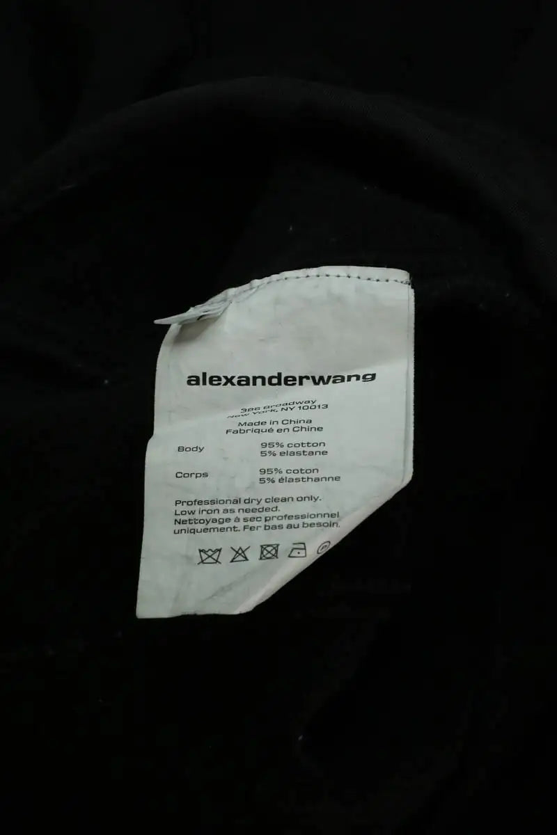 Pantalon de sport Alexander Wang Anthracite en Coton