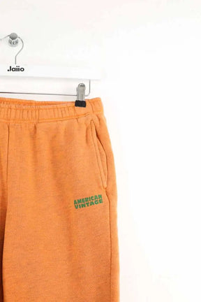 Pantalon de sport American Vintage Orange en Coton