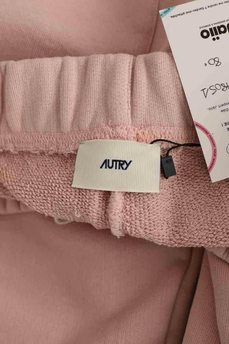 Pantalon de sport Autry Rose en Coton
