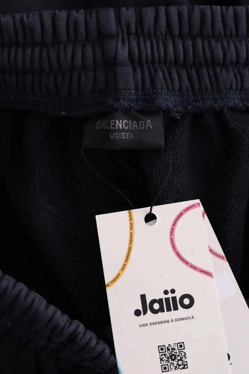 Pantalon de sport Balenciaga Marine en Coton