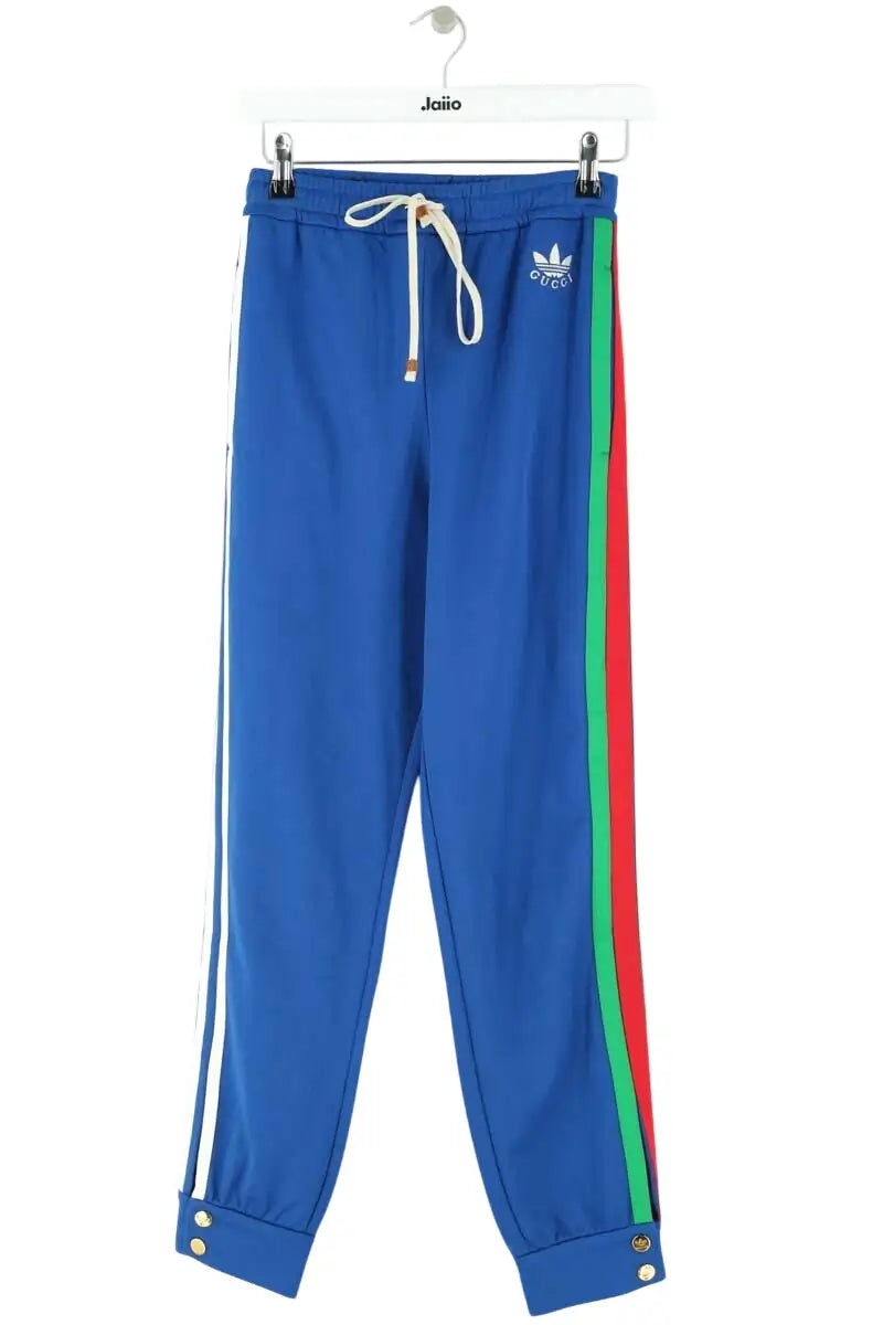 Pantalon de sport Gucci Bleu en Synthétique, taille XXS - Seconde Main