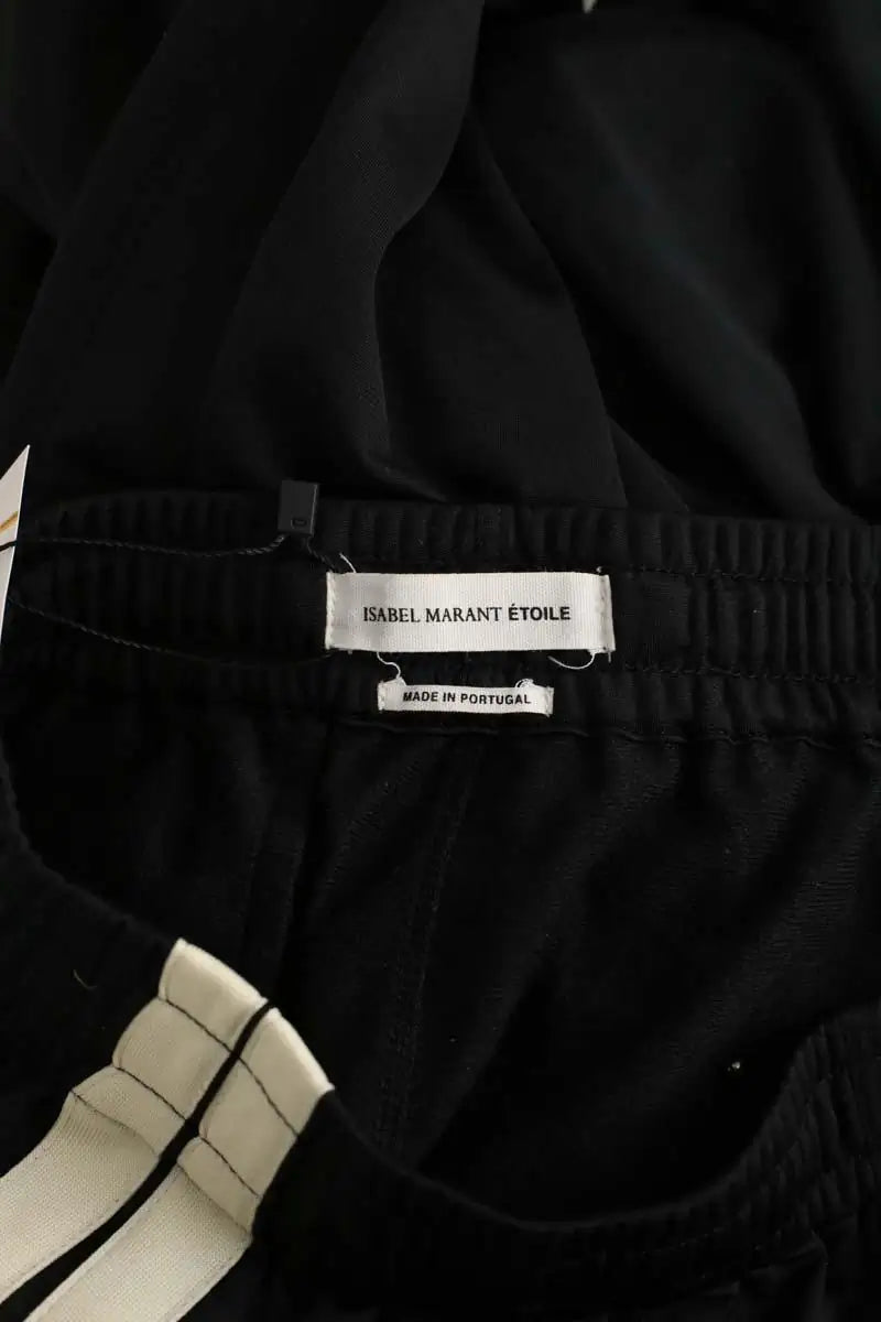 Pantalon de sport Isabel Marant Étoile Noir en Polyester