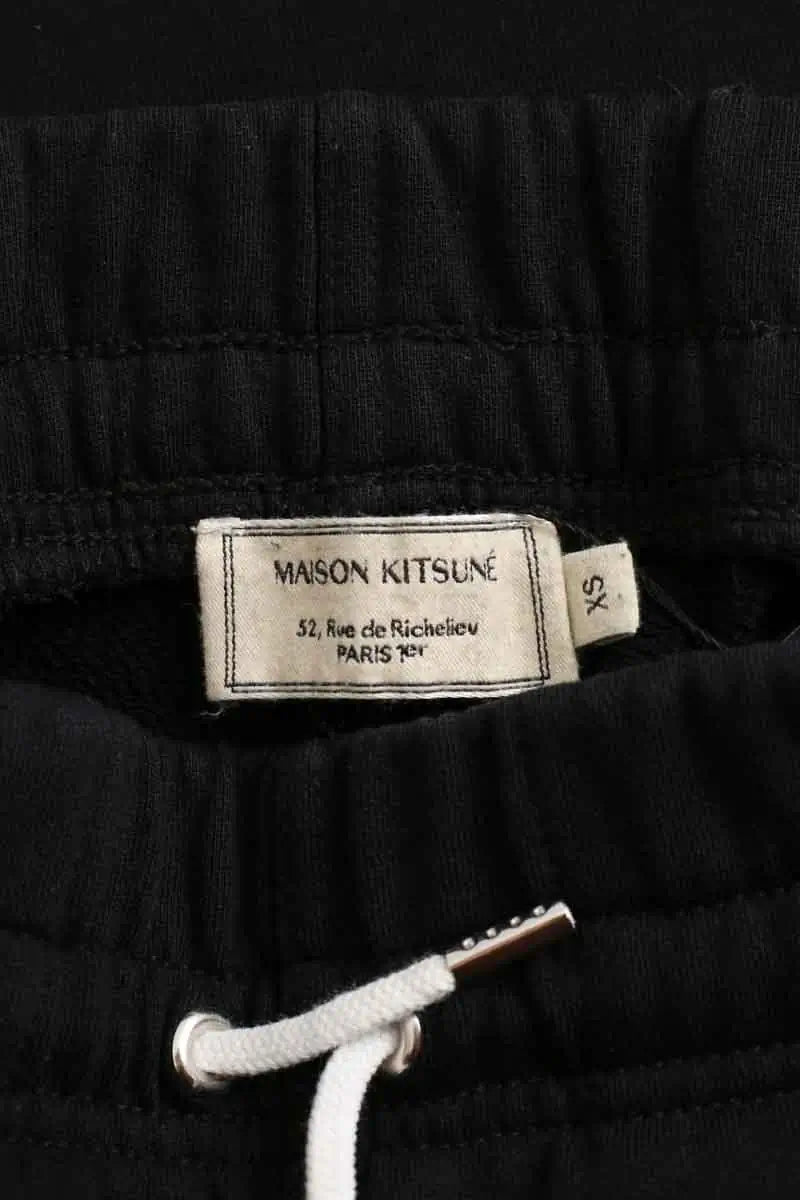 Pantalon de sport Kitsuné Noir en Coton