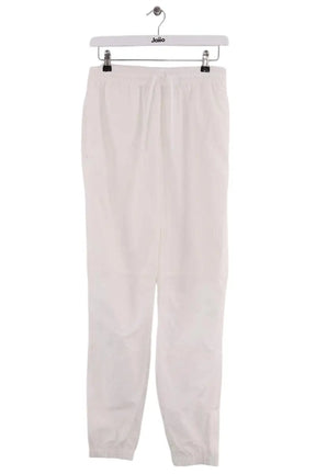 Pantalon de sport Lacoste Blanc en Synthétique, taille XS - Seconde Main