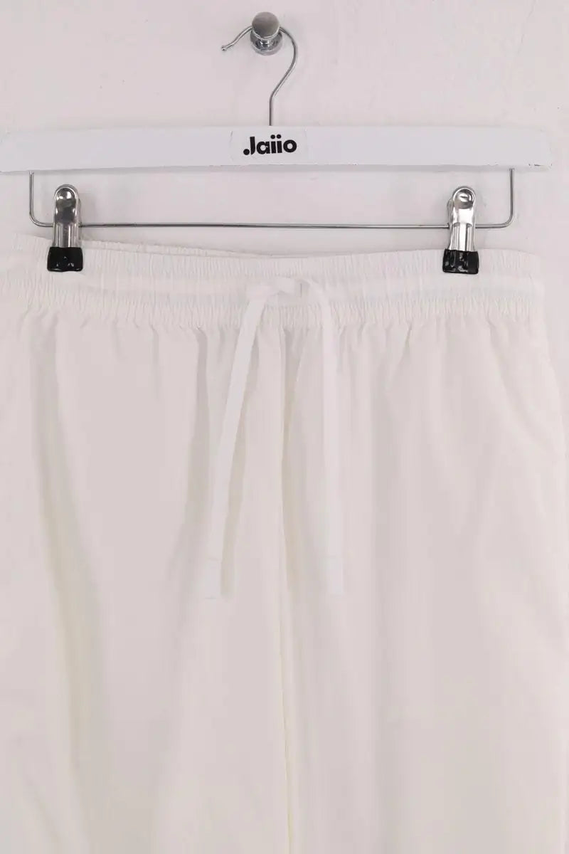 Pantalon de sport Lacoste Blanc en Synthétique