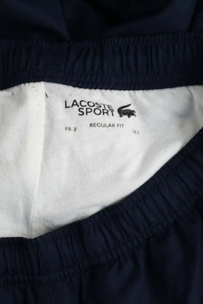 Pantalon de sport Lacoste Bleu en Polyester
