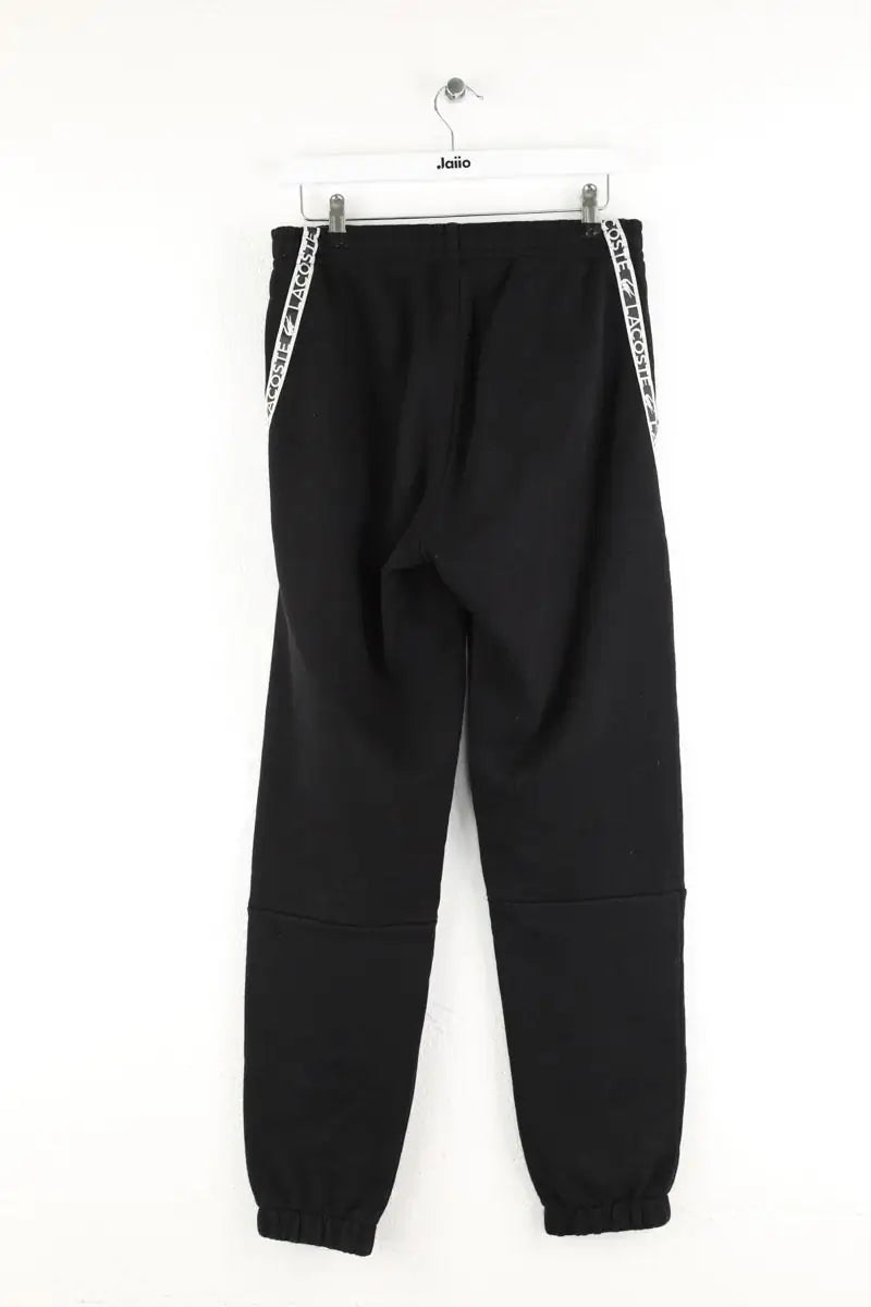 Pantalon de sport Lacoste Noir en Coton