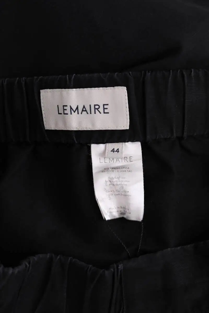 Pantalon de sport Lemaire Noir en Coton