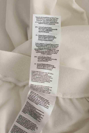 Pantalon de sport Liu Jo Blanc en Coton
