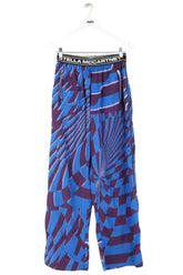 Pantalon de sport Stella McCartney Bleu en Synthétique, taille M - Seconde Main