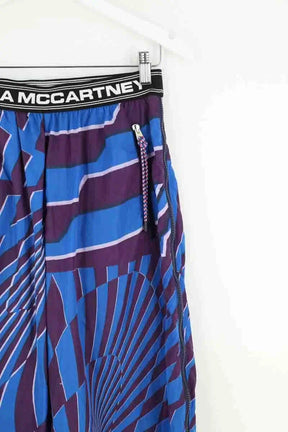 Pantalon de sport Stella McCartney Bleu en Synthétique