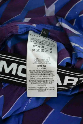 Pantalon de sport Stella McCartney Bleu en Synthétique