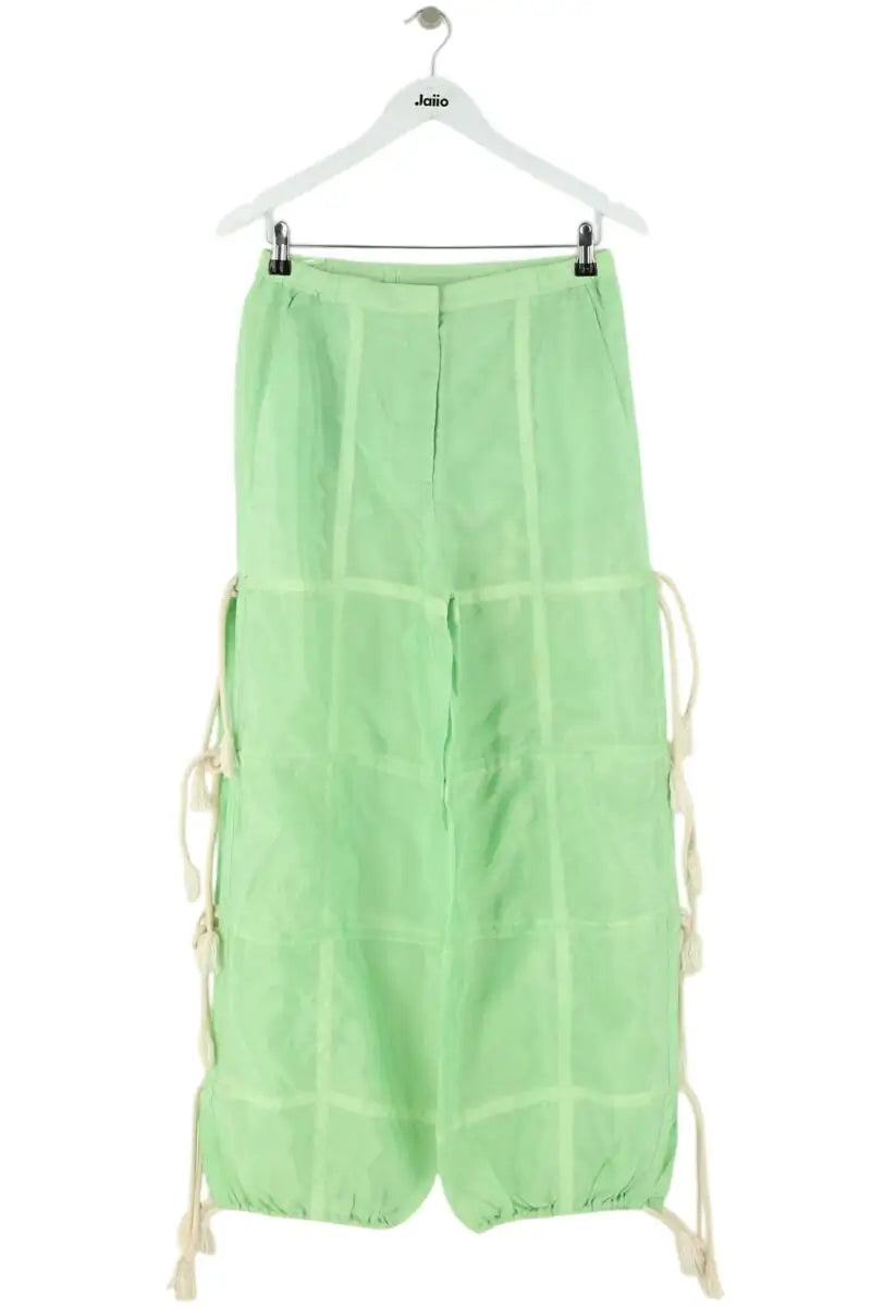 Pantalon de sport Stella McCartney Turquoise en Synthétique, taille M - Seconde Main