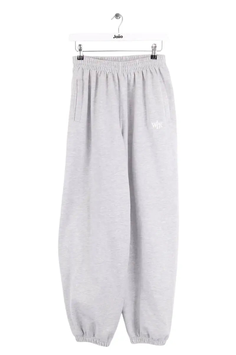 Pantalon de sport WALK IN PARIS Gris en Coton, taille XS - Seconde Main