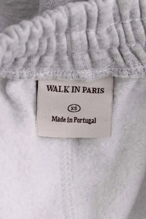 Pantalon de sport WALK IN PARIS Gris en Coton
