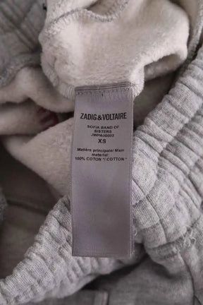 Pantalon de sport Zadig & Voltaire Gris en Coton