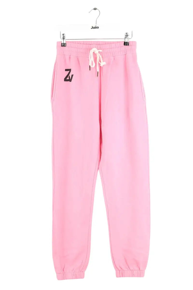 Pantalon de sport Zadig & Voltaire Rose en Coton, taille XS - Seconde Main